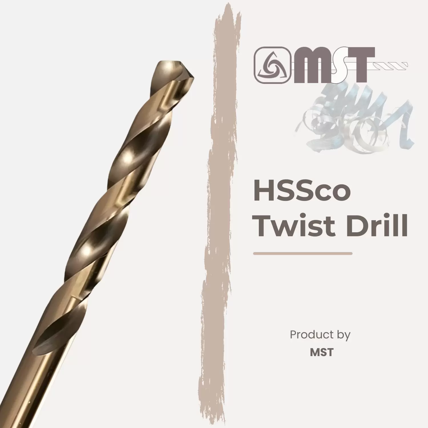 Twist Drill 19/64" DIN 338 HSSCo (MST)