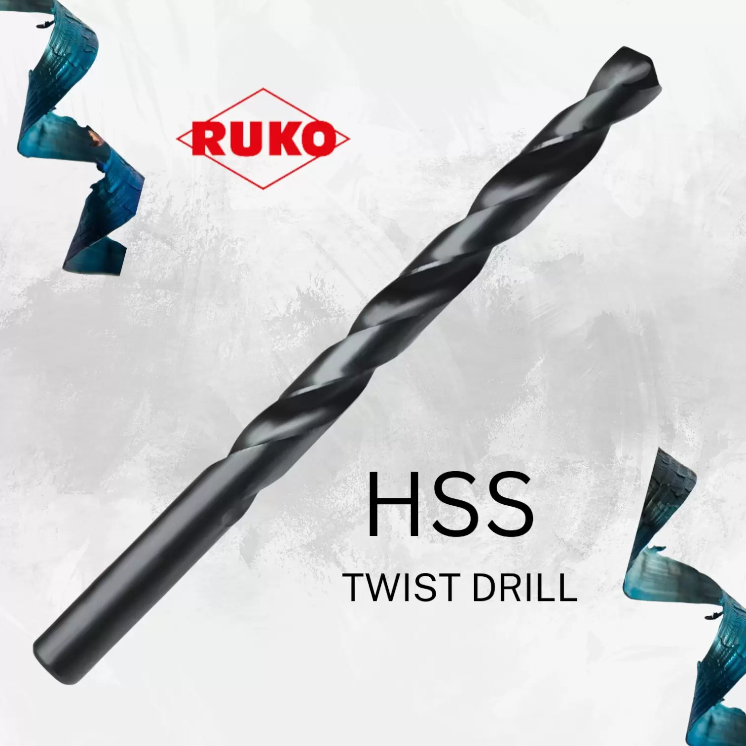 Twist Drill 5.20 mm DIN 338 HSS Ground (214052S RUKO)