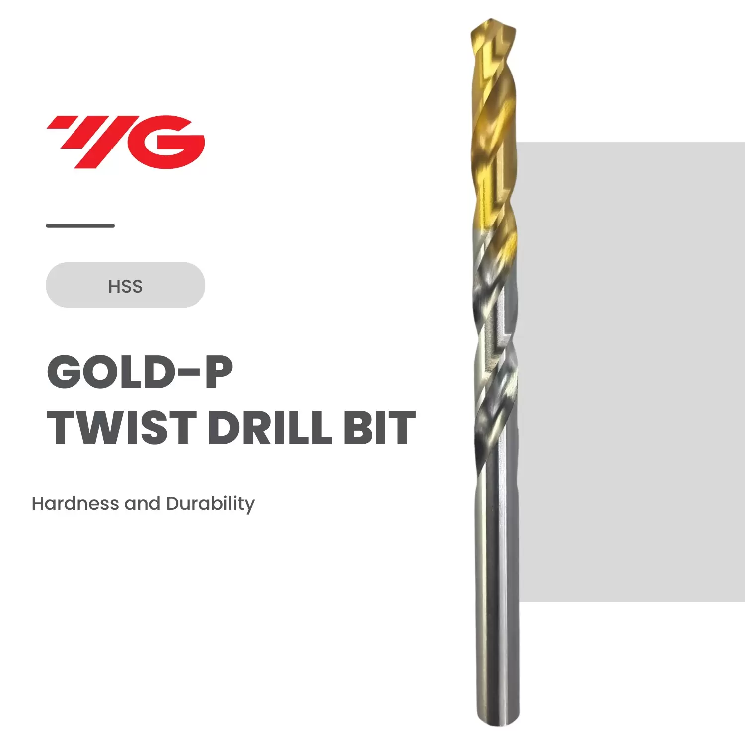 Twist Drill 3.50 mm DIN 338 HSS GOLD-P Coated (YG-1)